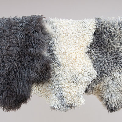 北欧 ムートンラグ